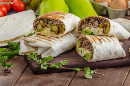 Beef Shawarma Wrap