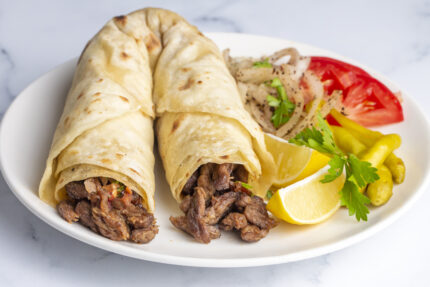 Beef Shawarma Wrap Combo