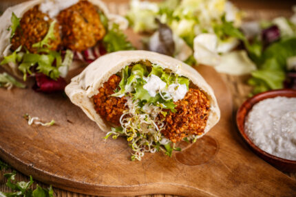 Falafel Wrap Sandwich