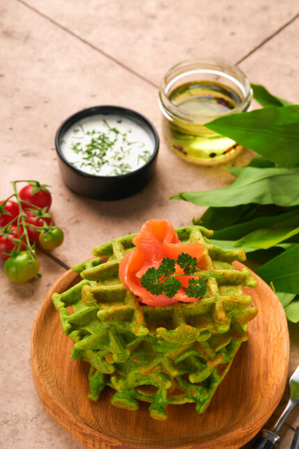 WAFFLE-MATCHA