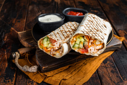 Chicken Shawarma Wrap Combo
