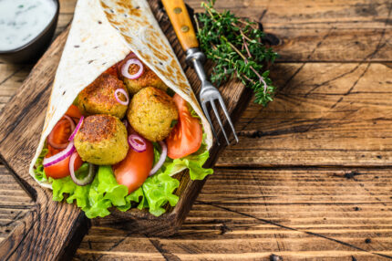 Falafel Wrap Combo