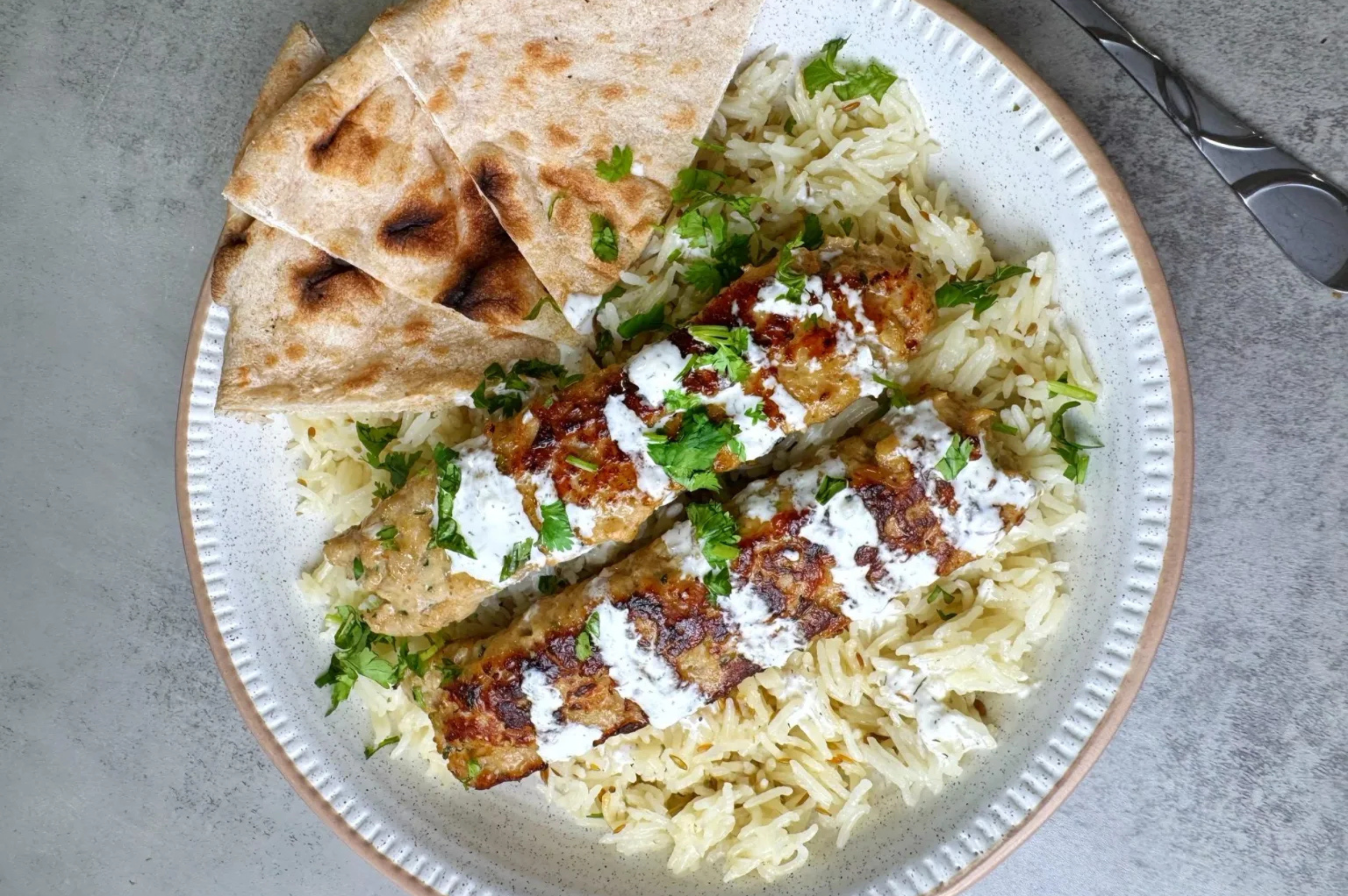 Ground Chicken Kebab
