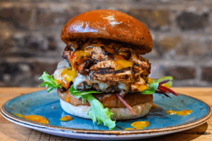 Jerk Chicken Burger