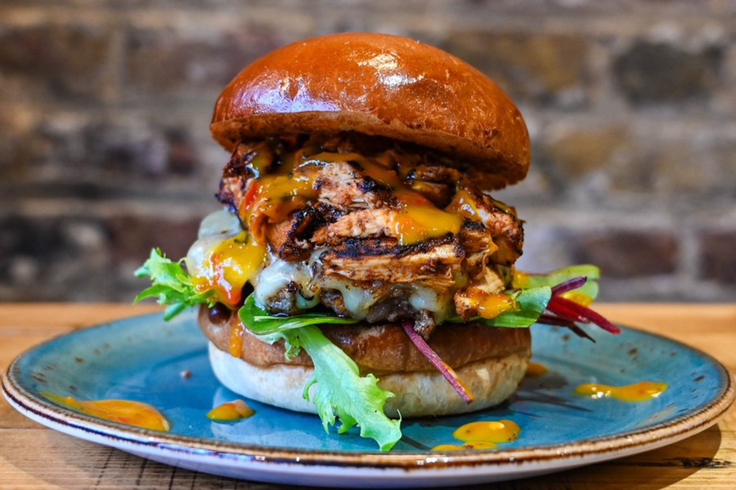 Jerk Chicken Burger