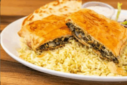 Spanakopita Plate